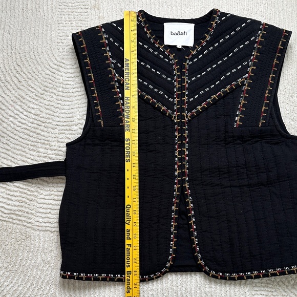 Ba&sh Clevie Sleeveless Jacket Women’s Size 2 - Picture 7 of 16